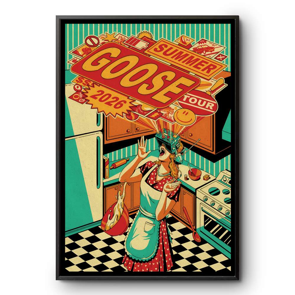 Goose 2026 tour poster